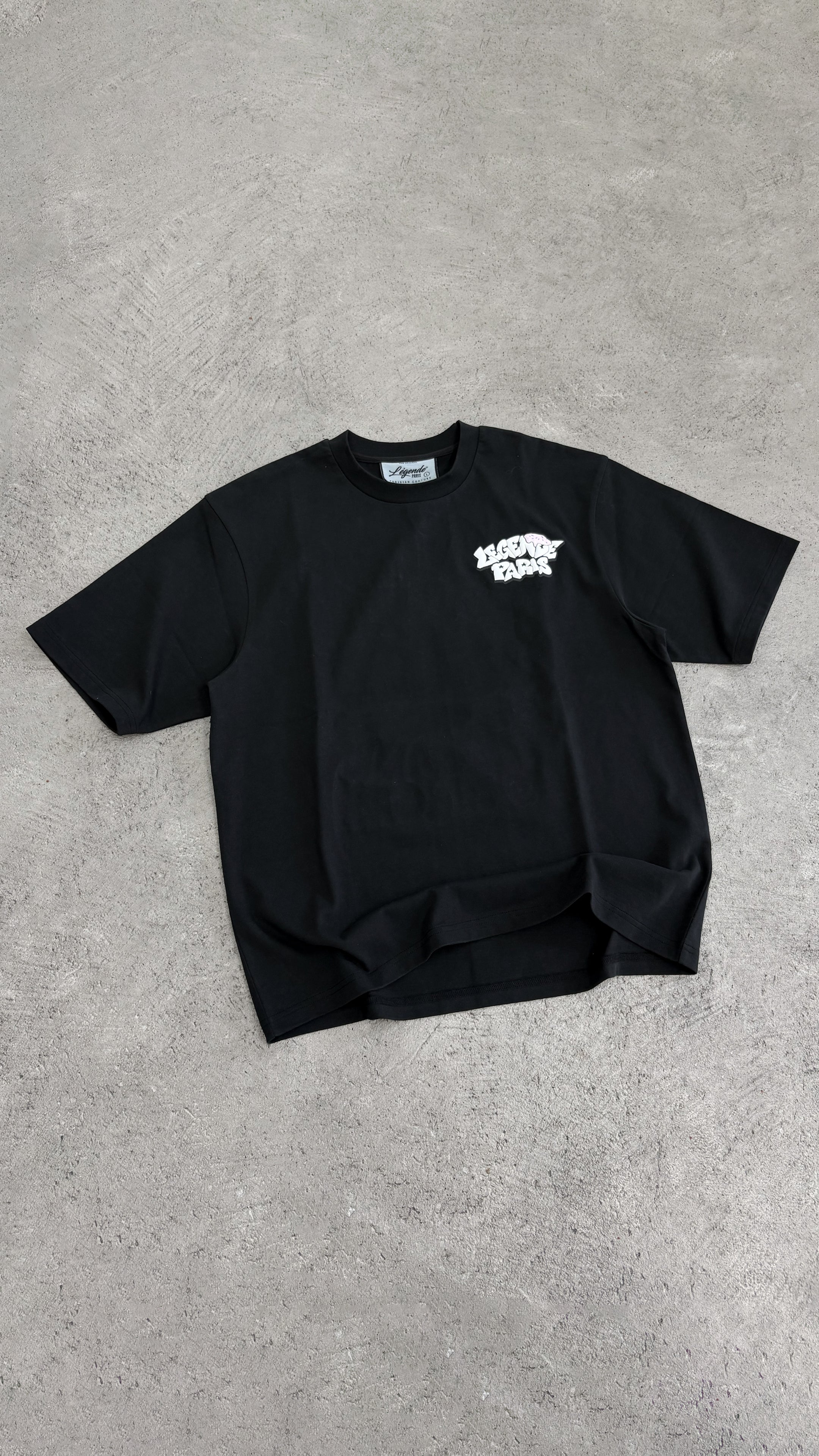 GAME IS RIGGED T-SHIRT - BLACK