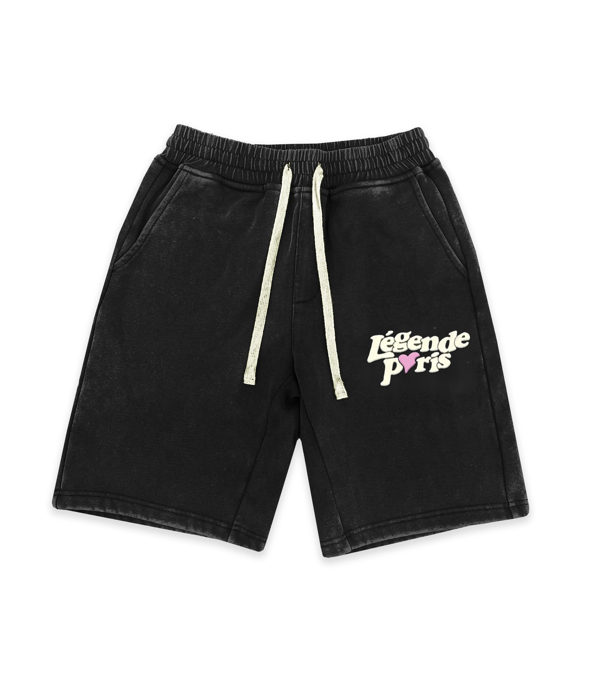 LND SHORT - BLACK - PINK EDITION