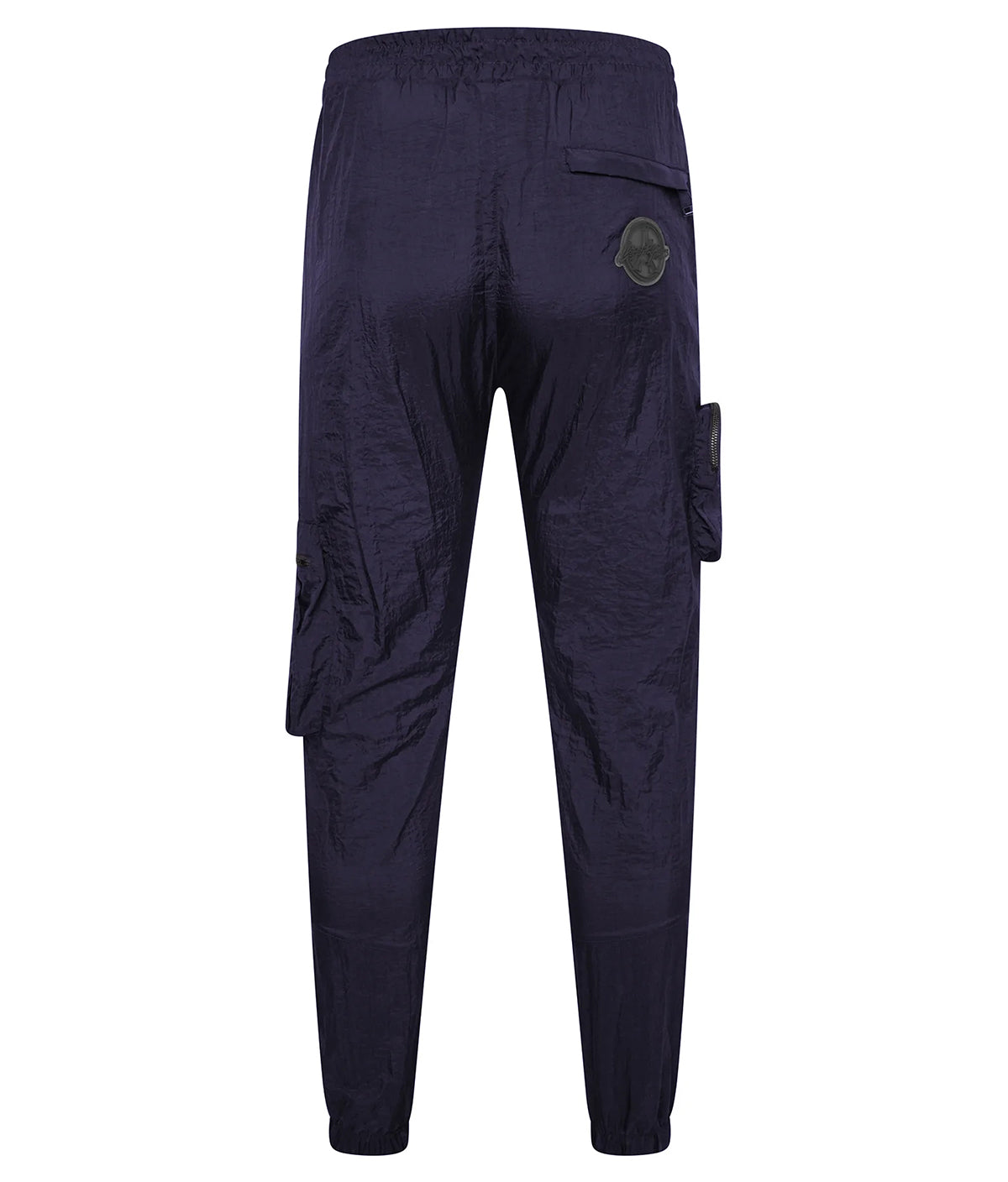 LP CRINKLE NYLON CARGO PANTS - NAVY BLUE